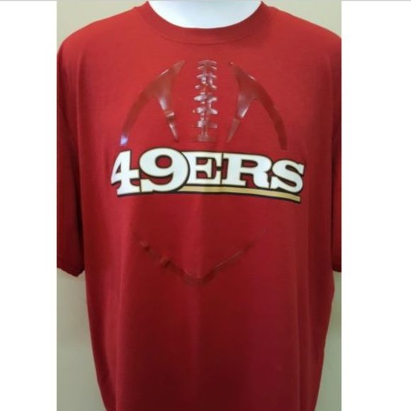 49ers nike dri fit shirt